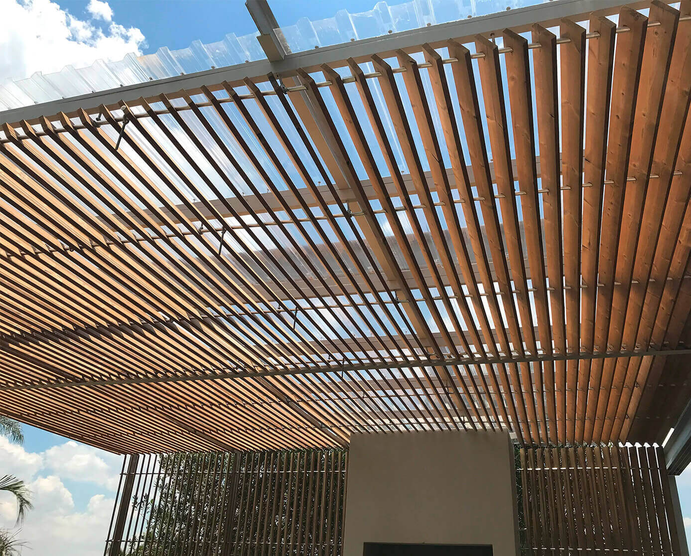 Lunawood Private Residence and Pergola South Africa Lunawood