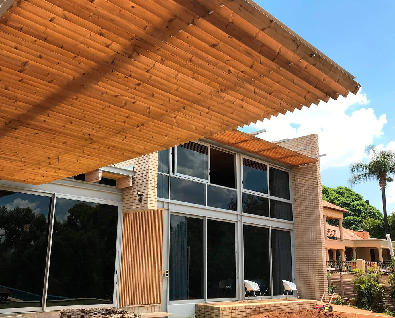 Lunawood Private Residence and Pergola South Africa Lunawood